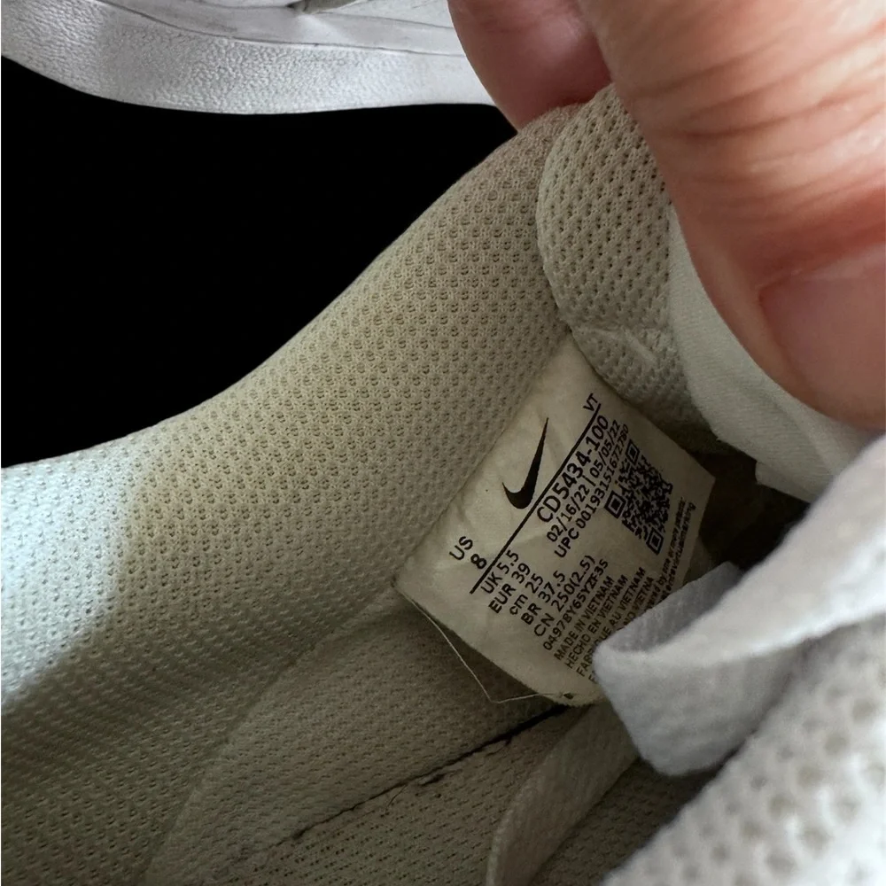 Nike Women's All-White Sneakers